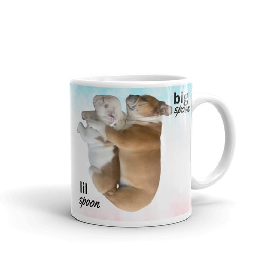 lil spoon big spoon mug