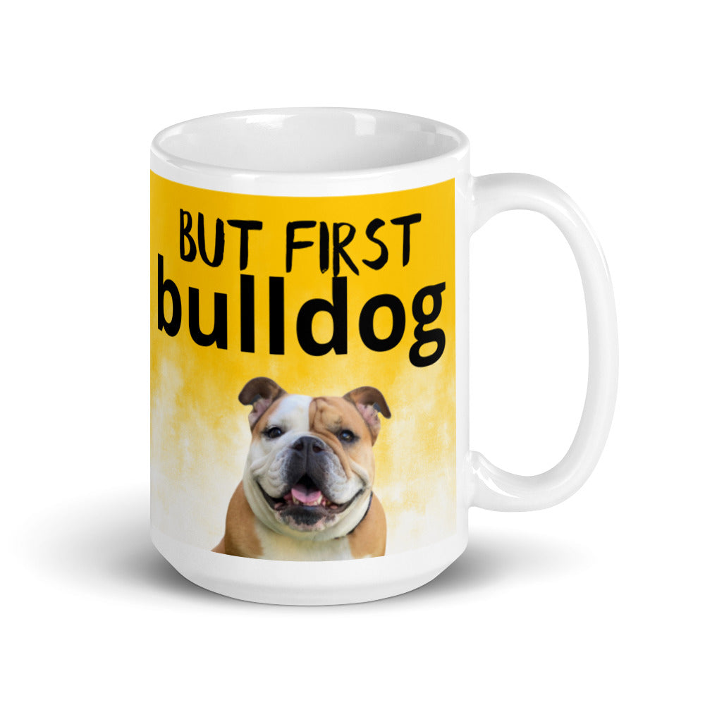 but first bulldog mug