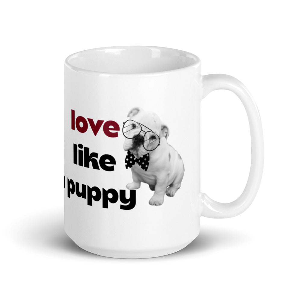 love like a puppy mug
